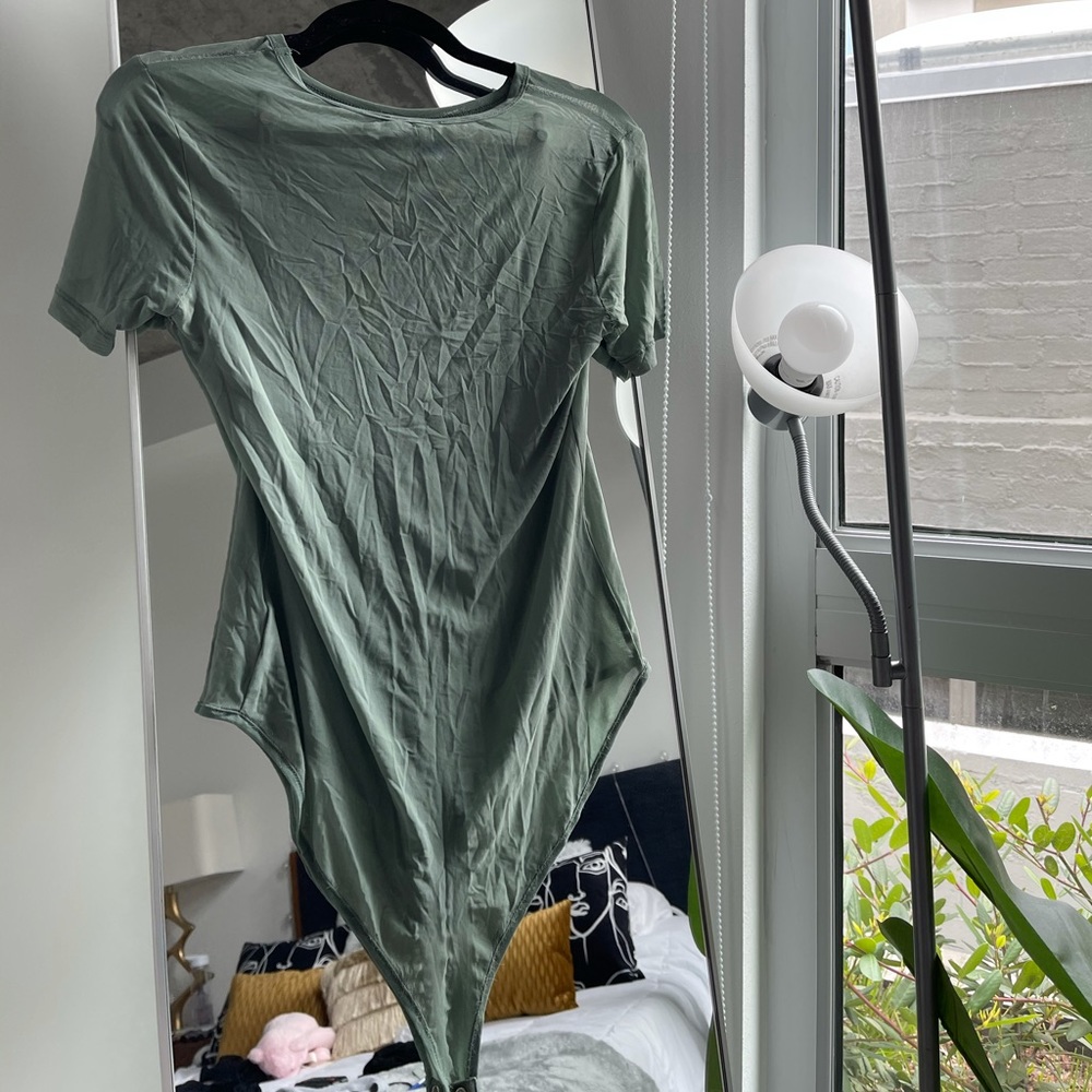 Mesh Mint Green Bodysuit